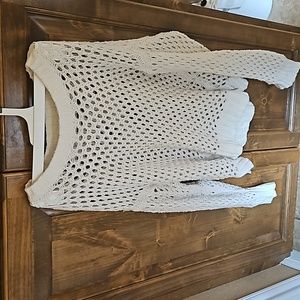 *Sold on Mercari* Abercrombie crochet top